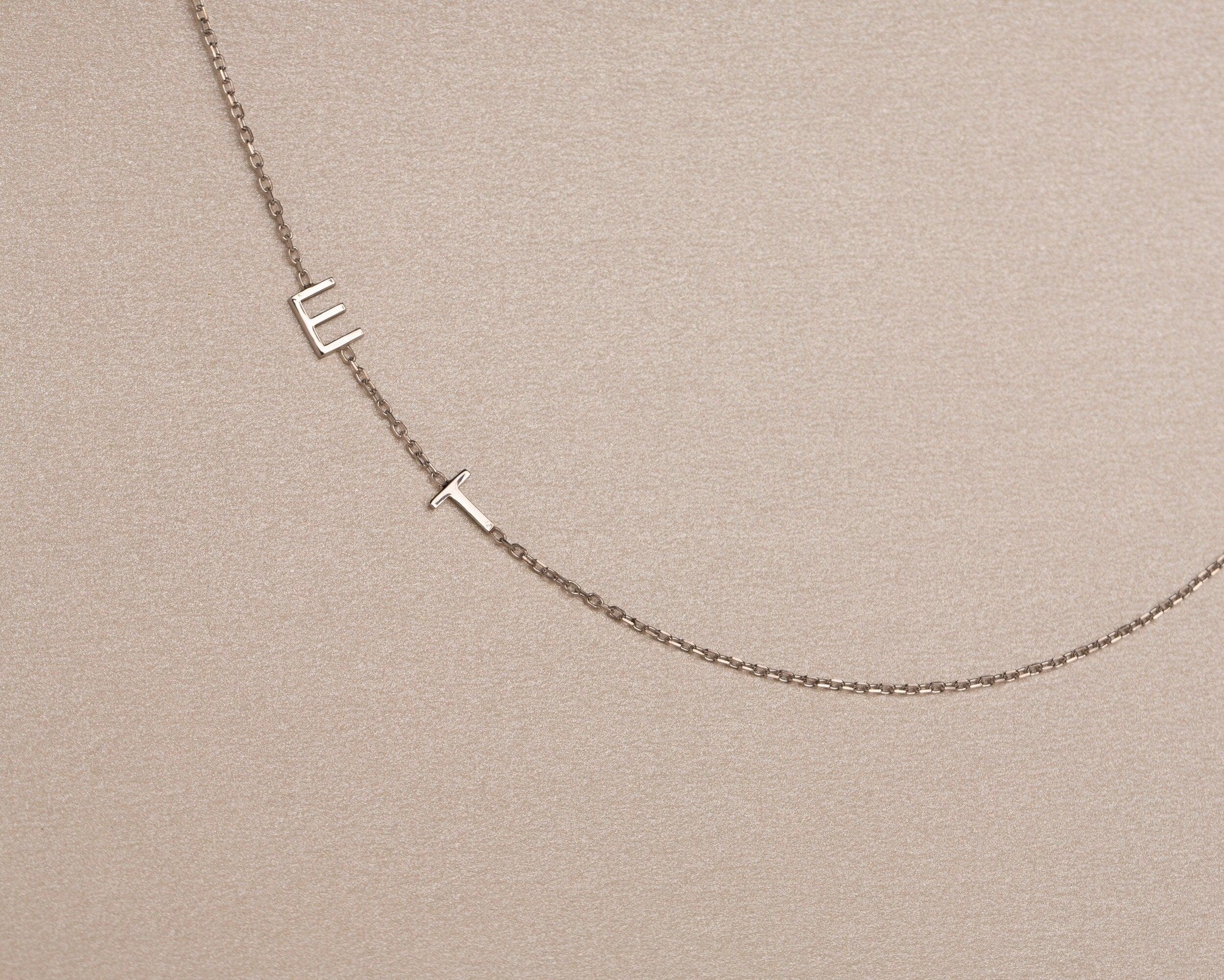Initial Necklace - 18K Gold Vermeil - Glamour Jewelry House