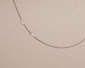 Initial Necklace - 18K Gold Vermeil - Glamour Jewelry House