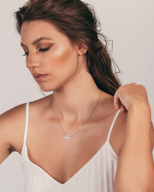 Dainty Name Necklace - 18K Gold Vermeil - Glamour Jewelry House