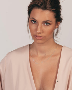 Initial Necklace - 18K Gold Vermeil - Glamour Jewelry House