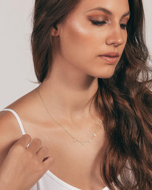 Vote Necklace - 18K Gold Vermeil - Glamour Jewelry House