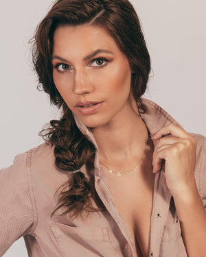 Vote Necklace - 18K Gold Vermeil - Glamour Jewelry House