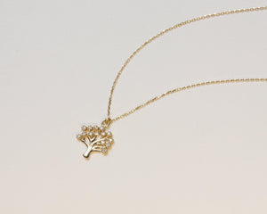Family Tree Necklace - 18K Gold Vermeil - Glamour Jewelry House