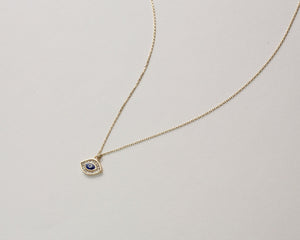 Evil Eye Necklace - 18K Gold Vermeil - Glamour Jewelry House