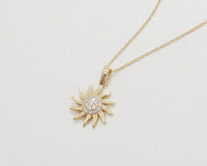 Sun Necklace - 18K Gold Vermeil - Glamour Jewelry House