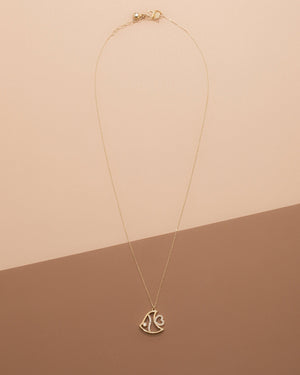 Fish Necklace - 18K Gold Vermeil - Glamour Jewelry House