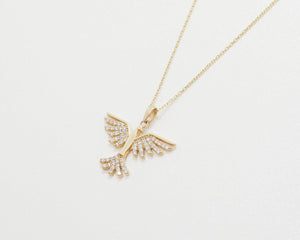 Phoenix Necklace - 18K Gold Vermeil - Glamour Jewelry House