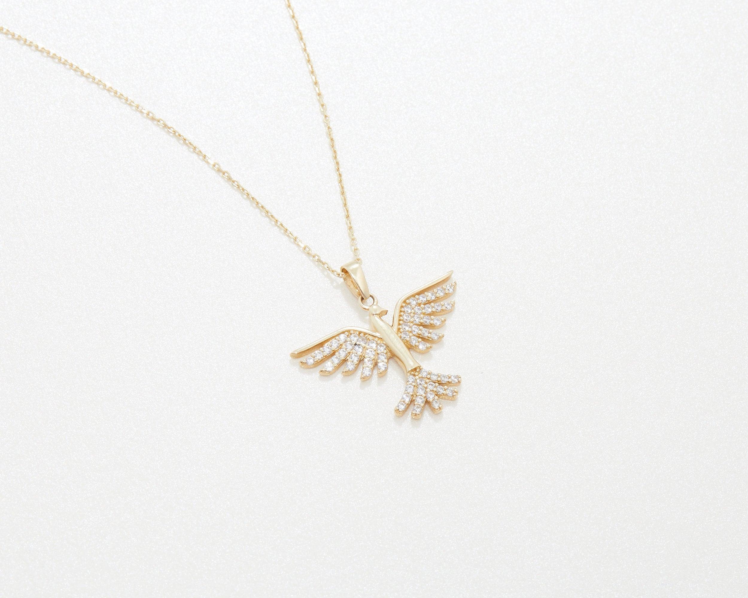 Phoenix Necklace - 18K Gold Vermeil - Glamour Jewelry House