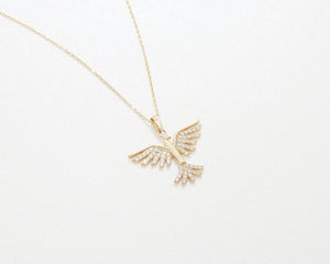 Phoenix Necklace - 18K Gold Vermeil - Glamour Jewelry House