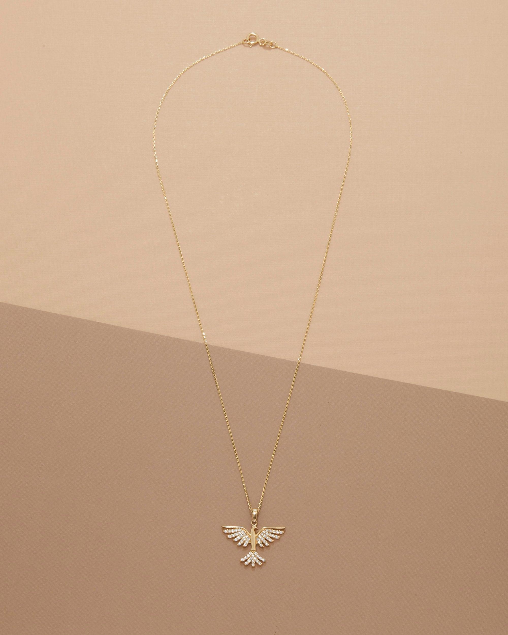 Phoenix Necklace - 18K Gold Vermeil - Glamour Jewelry House