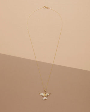 Phoenix Necklace - 18K Gold Vermeil - Glamour Jewelry House