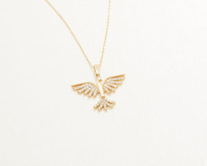 Phoenix Necklace - 18K Gold Vermeil - Glamour Jewelry House