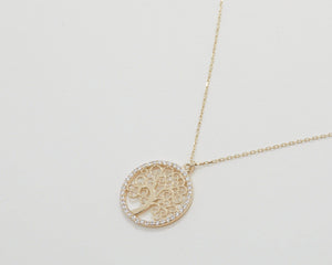 Tree of Life Necklace - 18K Gold Vermeil - Glamour Jewelry House