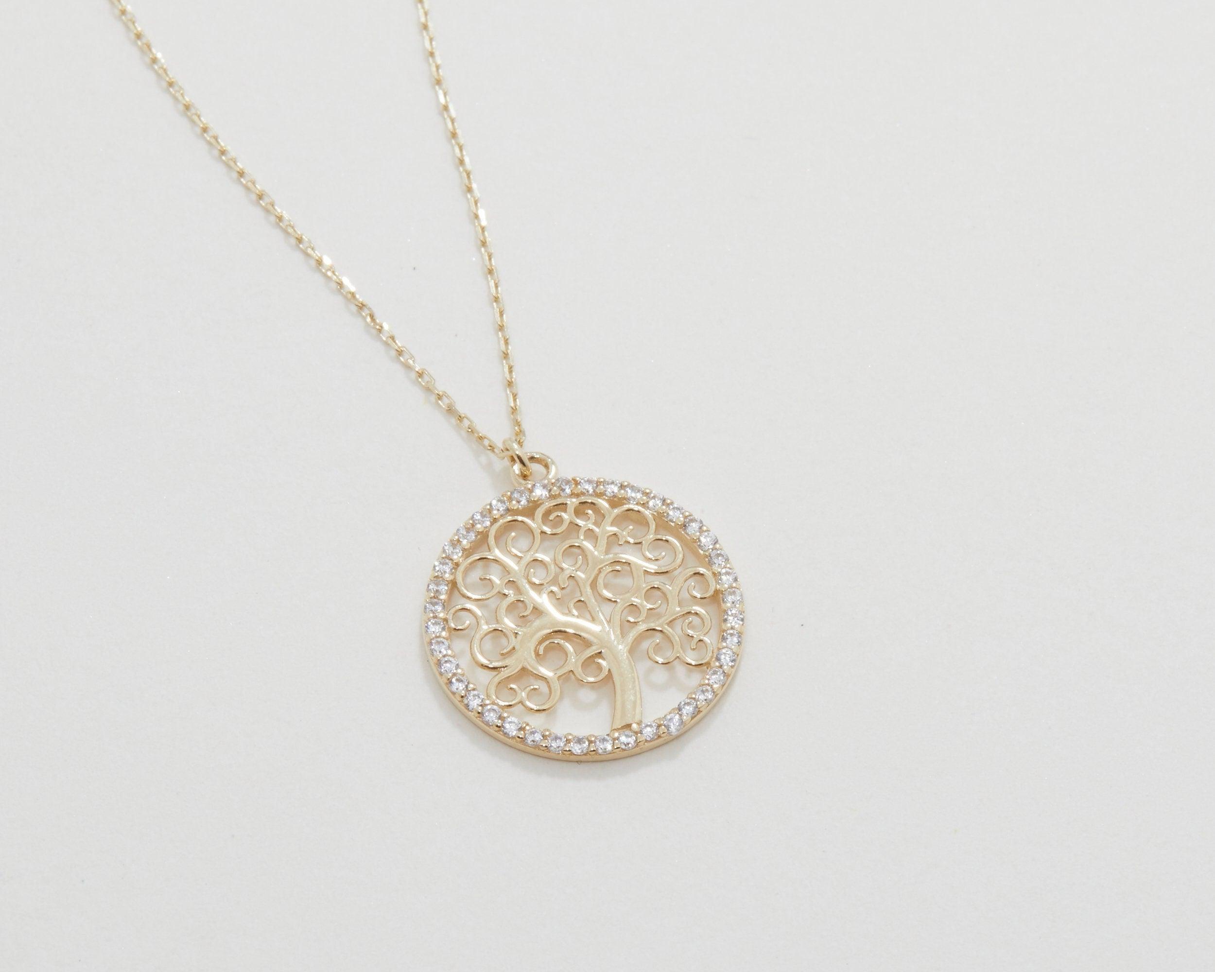 Tree of Life Necklace - 18K Gold Vermeil - Glamour Jewelry House
