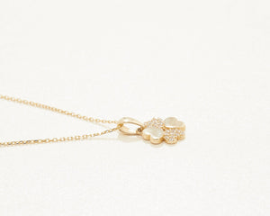 Four Leaf Clover Necklace - 18K Gold Vermeil - Glamour Jewelry House