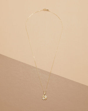 Four Leaf Clover Necklace - 18K Gold Vermeil - Glamour Jewelry House