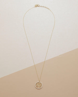 Tree of Life Necklace - 18K Gold Vermeil - Glamour Jewelry House