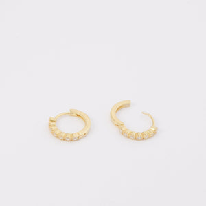 Hoop Earring - 18K Gold Vermeil - Glamour Jewelry House