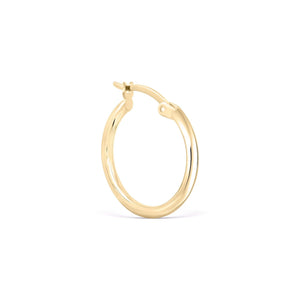 Minimalist Hoop Earring - 18K Gold Vermeil - Glamour Jewelry House