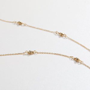 Cross Pendant Necklace - 18K Gold Vermeil - Glamour Jewelry House