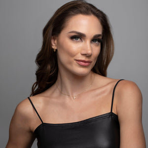 Cross Pendant Necklace - 18K Gold Vermeil - Glamour Jewelry House