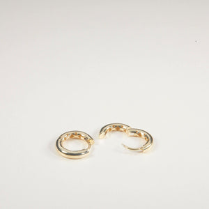Huggie Hoops Earrings - 18K Gold Vermeil - Glamour Jewelry House