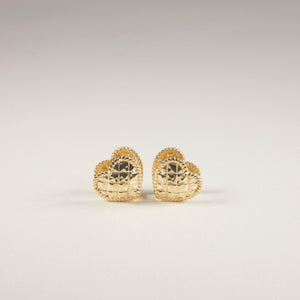 Heart Earring - 18K Gold Vermeil - Glamour Jewelry House