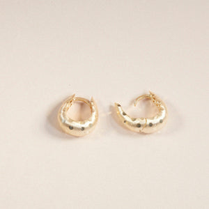 Chunky Hoop Earring - 18K Gold Vermeil - Glamour Jewelry House