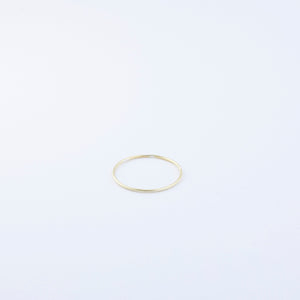 Minimal Band Ring - 18K Gold Vermeil - Glamour Jewelry House