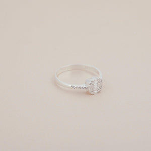 Baguette Cut Diamond Ring - 18K Gold Vermeil - Glamour Jewelry House