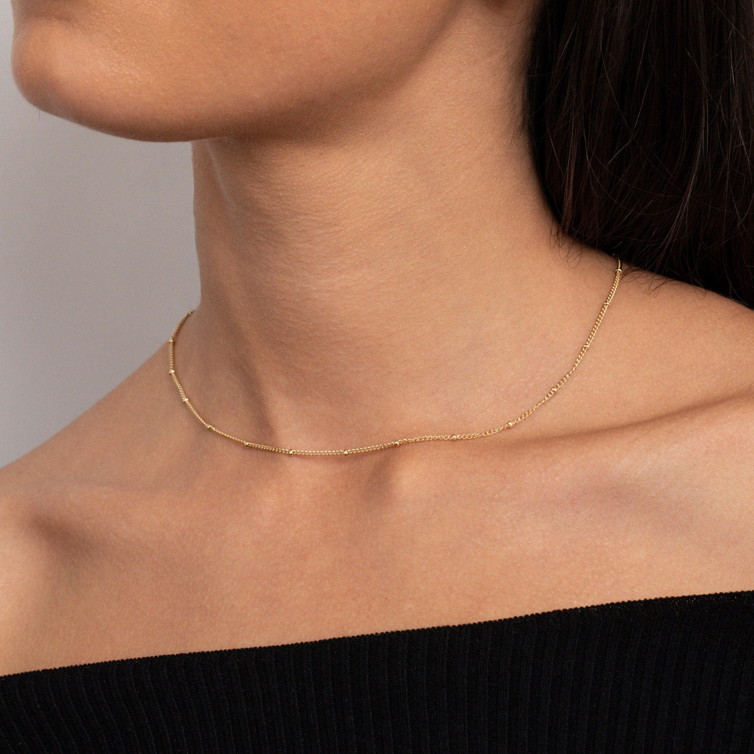 Beaded Satellite Necklace - Glamour Jewelry House