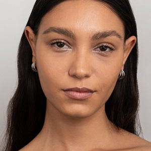 Silver Triple Hoops - Glamour Jewelry House