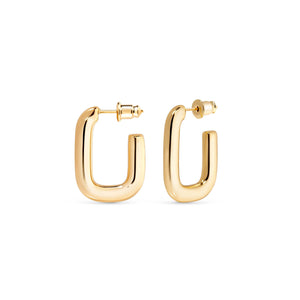 Square Hoop Earrings - Glamour Jewelry House