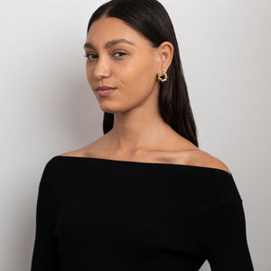 Abstract Hoop Earrings - Glamour Jewelry House