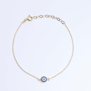 Evil Eye Bracelet - 18K Gold Vermeil - Glamour Jewelry House