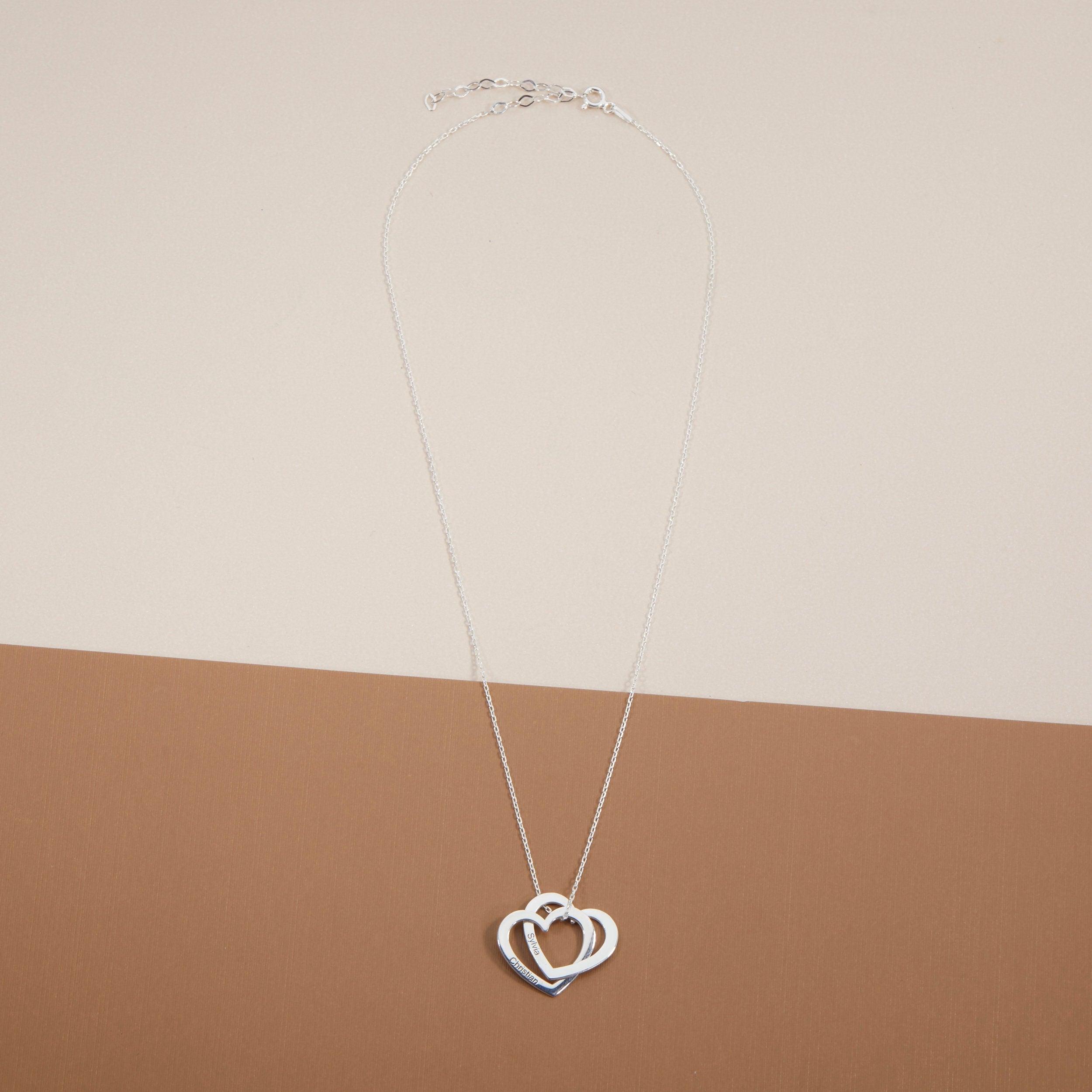 Multi Heart Name Necklace - 18K Gold Vermeil - Glamour Jewelry House