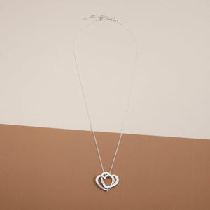 Multi Heart Name Necklace - 18K Gold Vermeil - Glamour Jewelry House