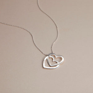 Multi Heart Name Necklace - 18K Gold Vermeil - Glamour Jewelry House