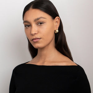 Chunky Textured Hoop Earrings - Glamour Jewelry House