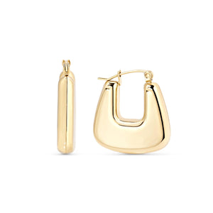 Geometric Hoop Earrings - Glamour Jewelry House