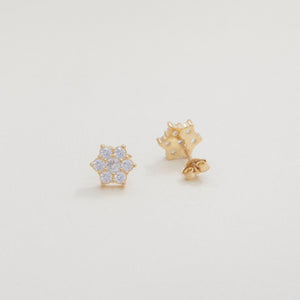 Star of David Earrings - 18K Gold Vermeil - Glamour Jewelry House