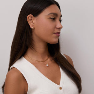 Double Chain Pearl Necklace - Glamour Jewelry House