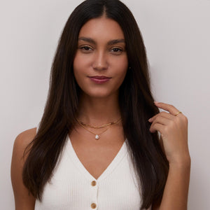 Double Chain Pearl Necklace - Glamour Jewelry House