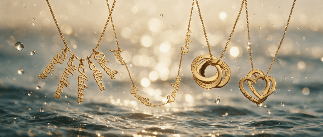 Perfect Multiple Name Necklace: A Personalized Keepsake