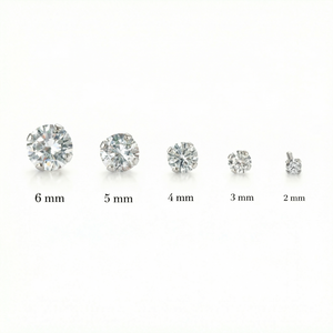 The 14K Solid White Gold Stud Earrings styled in 14K Solid Gold — elegant everyday jewelry. Solid gold luxury.