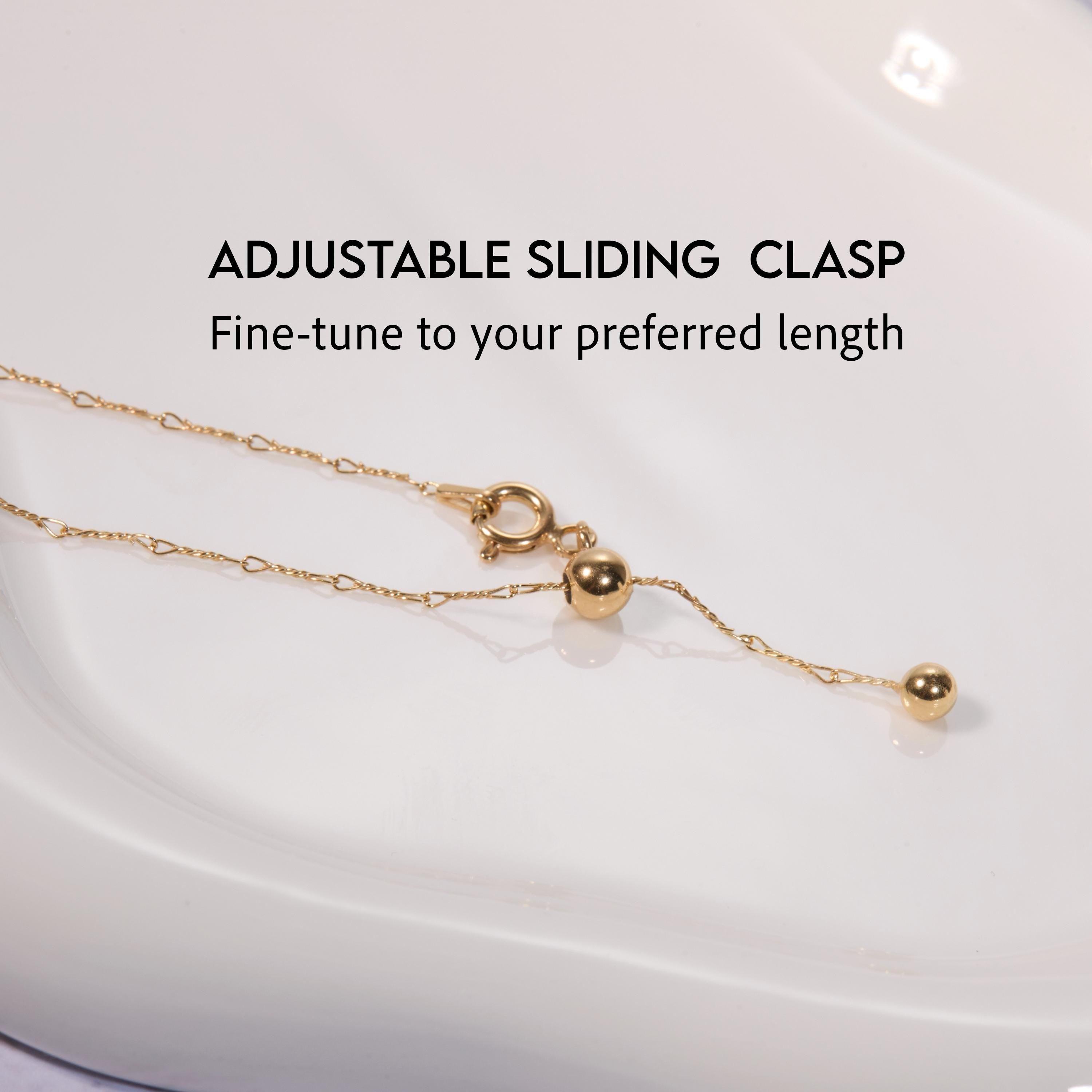 Gold Dainty Twist Layering Chain as a thoughtful birthday gift in 18K Gold Vermeil. Hypoallergenic, no green marks.