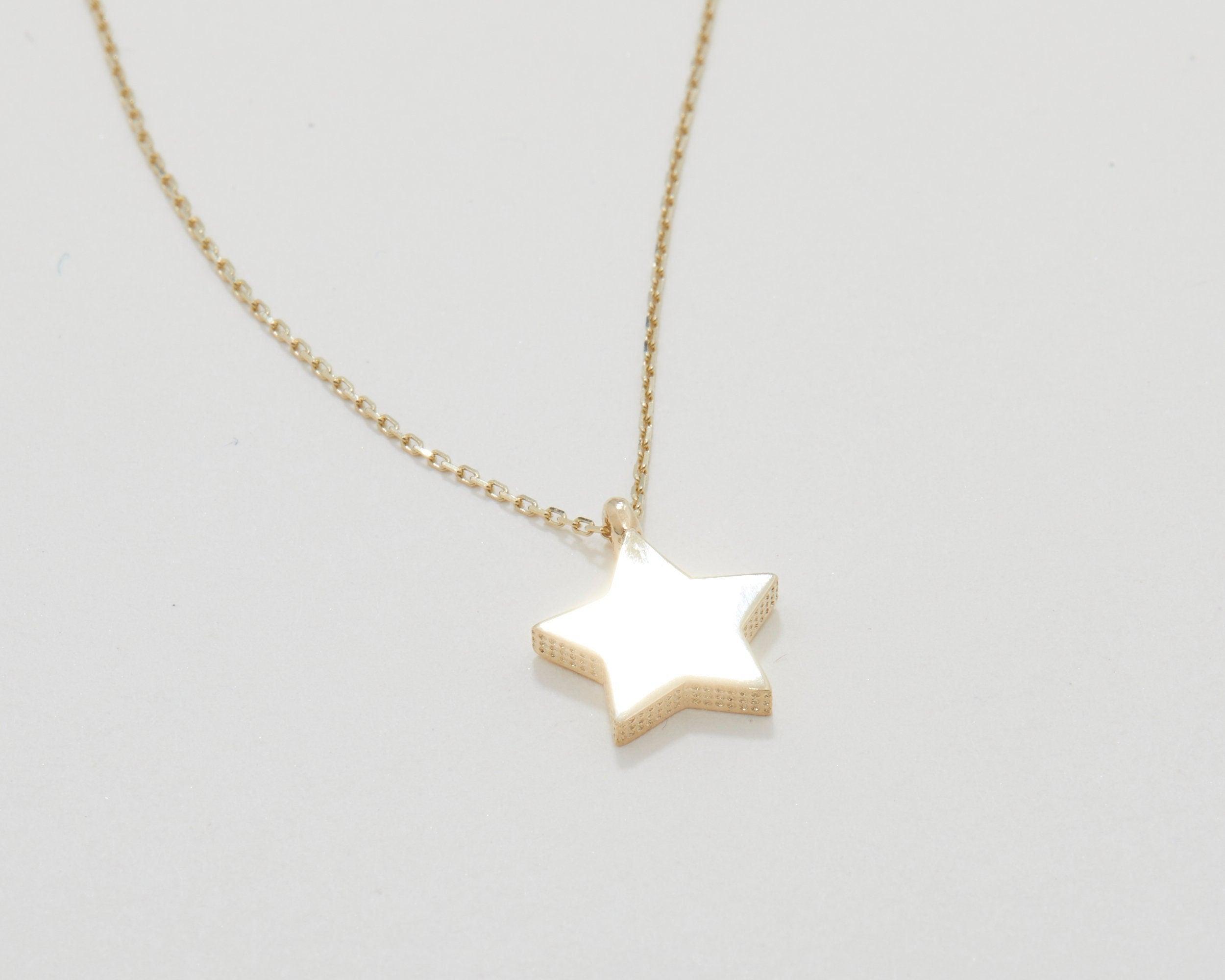 Star Necklace - 18K Gold Vermeil - Glamour Jewelry House