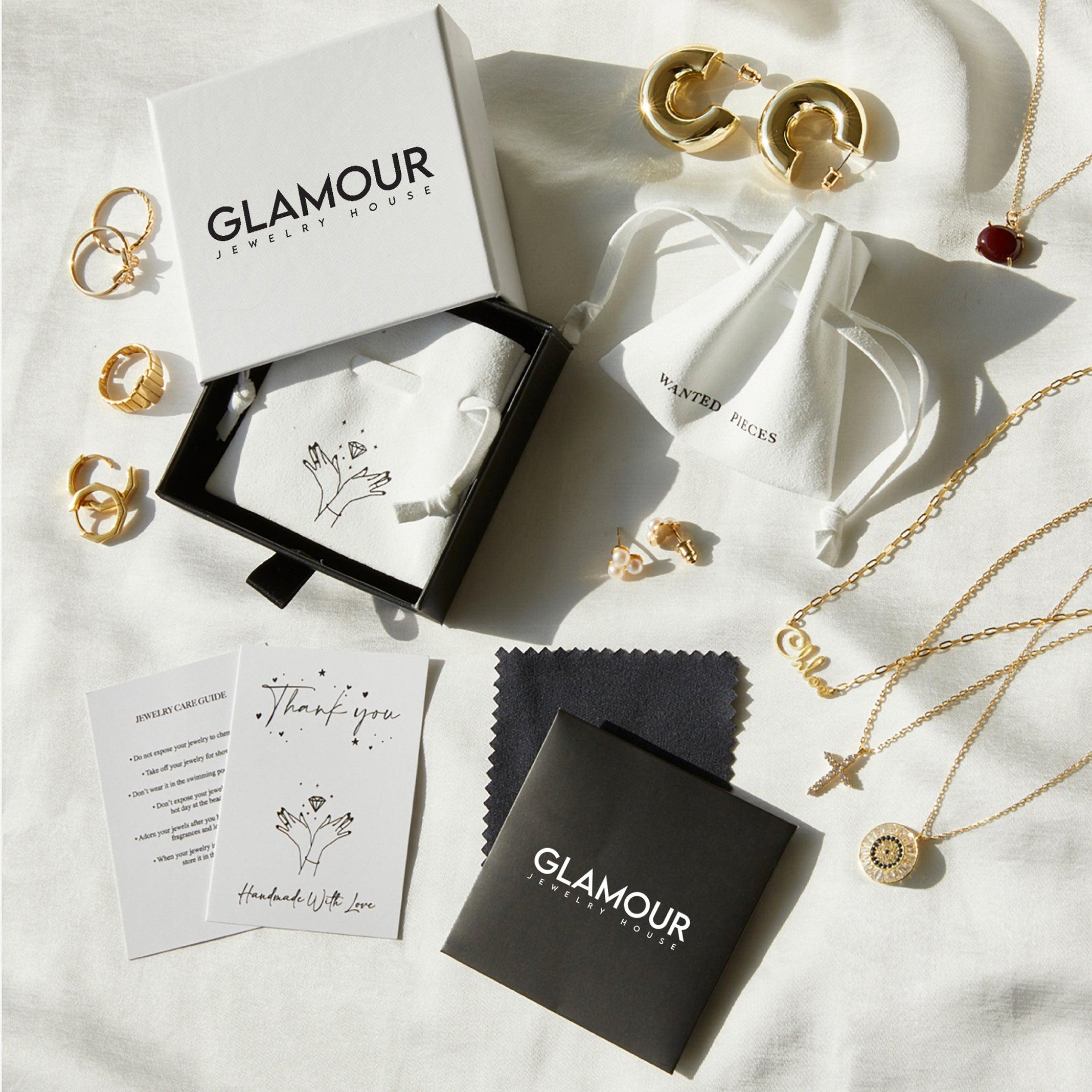 Chain Link Earrings - Glamour Jewelry House
