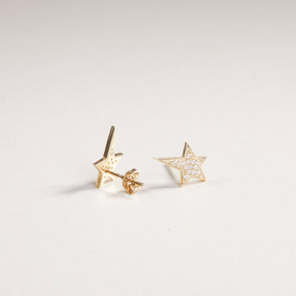The Dainty Star Stud Earrings as a graduation gift in 18K Gold Vermeil. Tarnish-resistant, made for keeping.