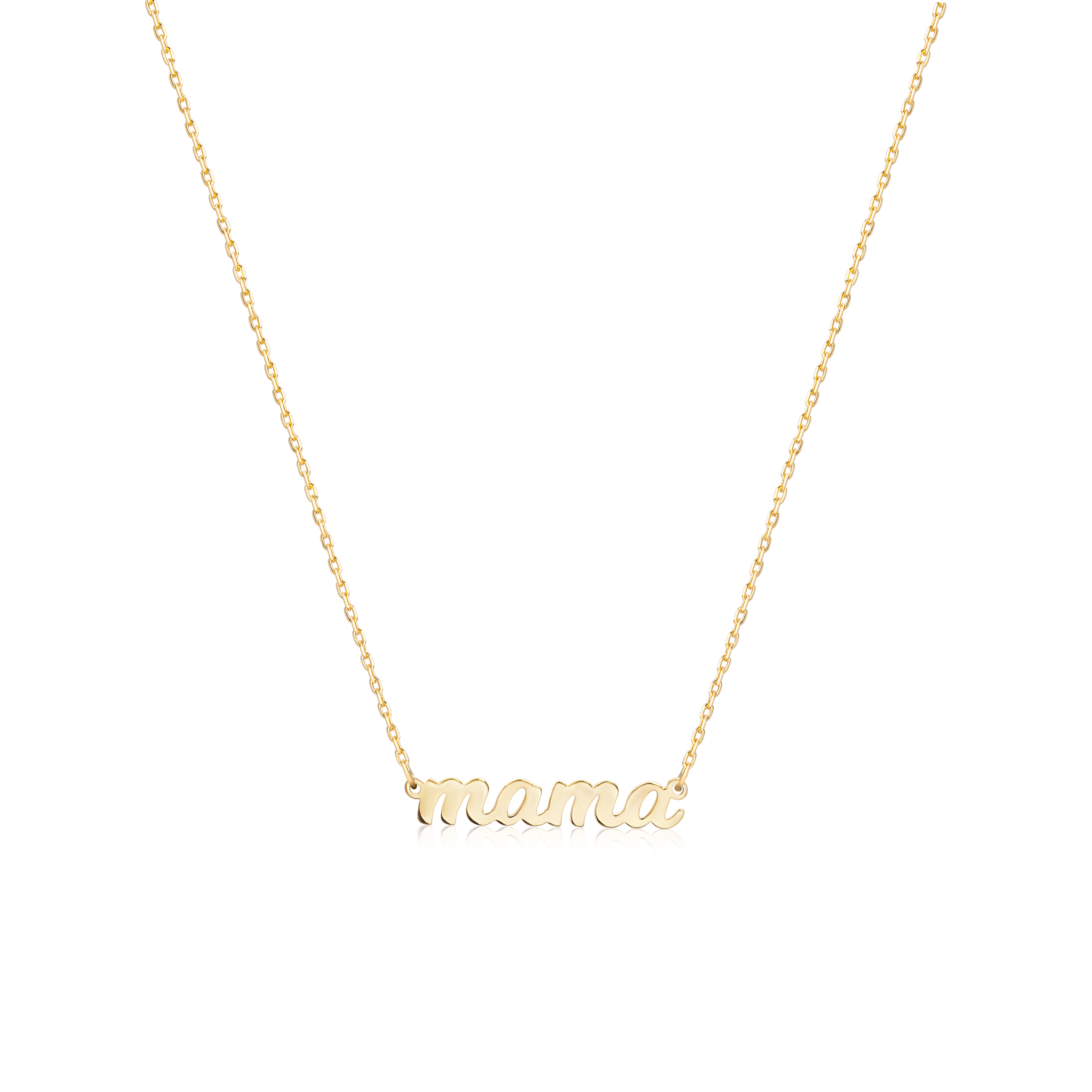 Mama Necklace - 18K Gold Vermeil